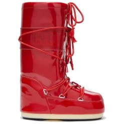 Chaussures Après-ski Moon Boot Vinile Met Red